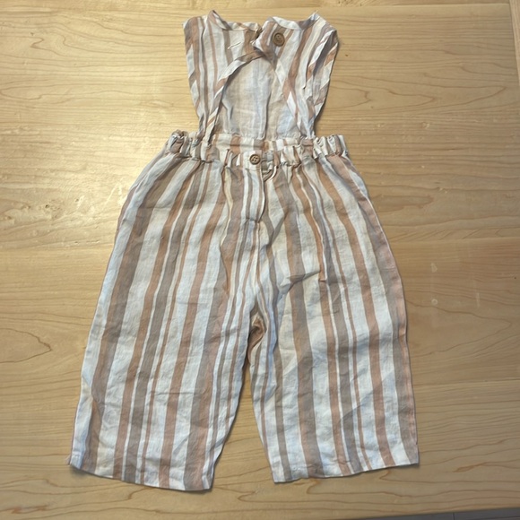 The Simple Folk - Linen Jumpsuit - Picture 2 of 5